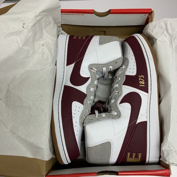 Nike Terminator High Bulldogs Alabama A&M University FV2048 100 Size 14 Rare